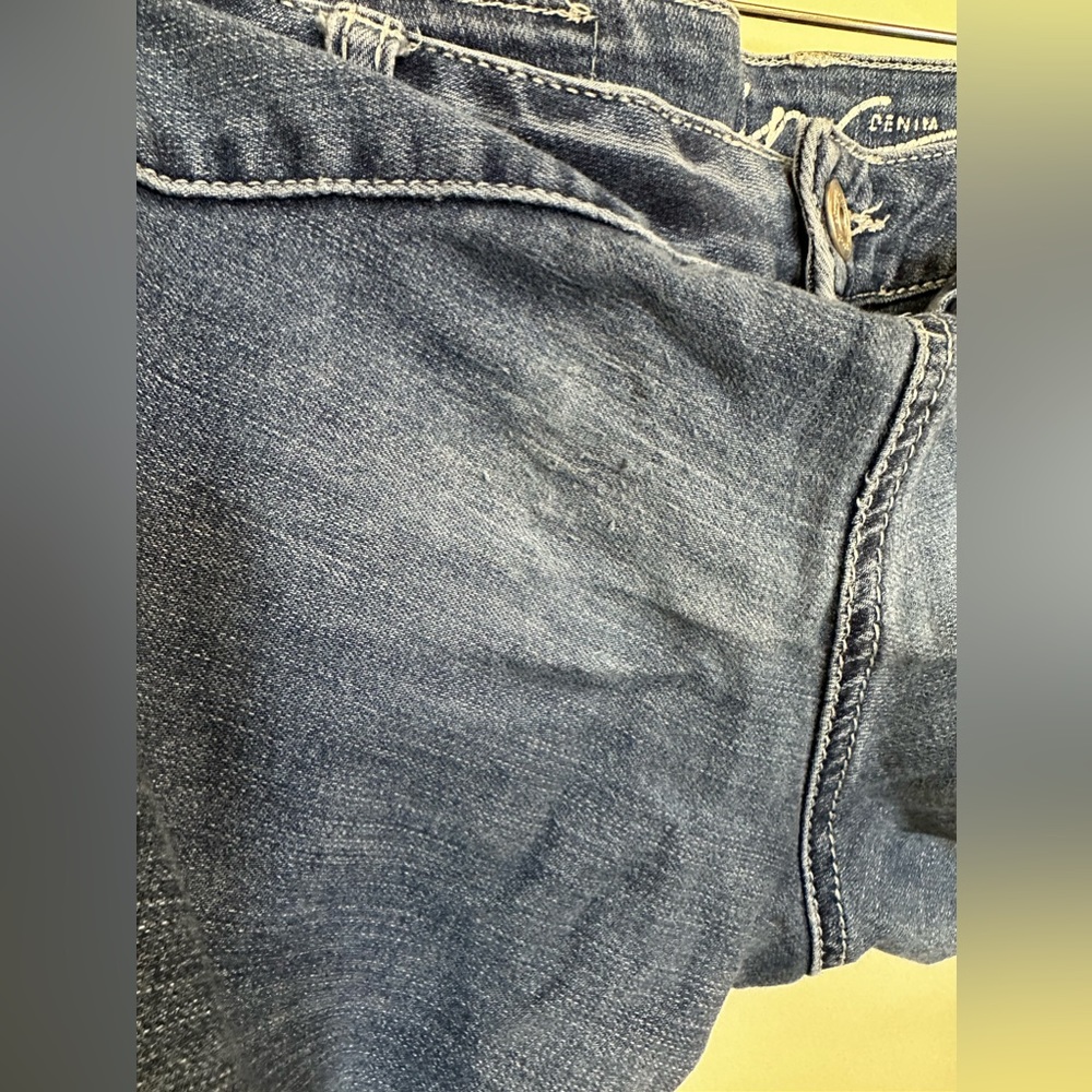 Women’s INC Preloved Denim Bootleg Curvy Fit Jeans, Size 12 - Picture 6 of 15